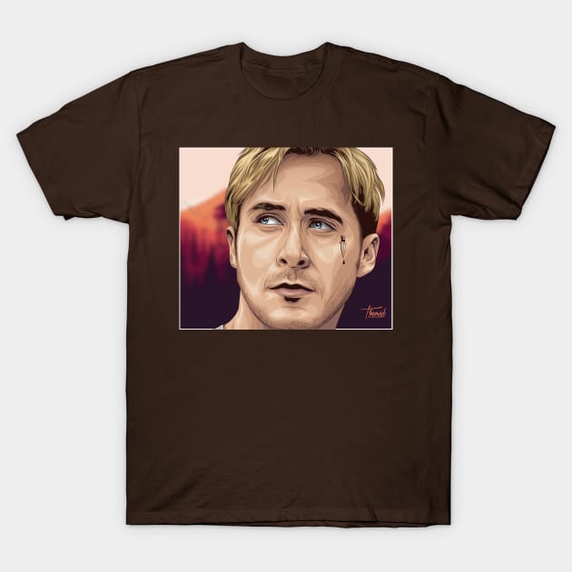 RYAN GOSLING T-Shirt by Jey13